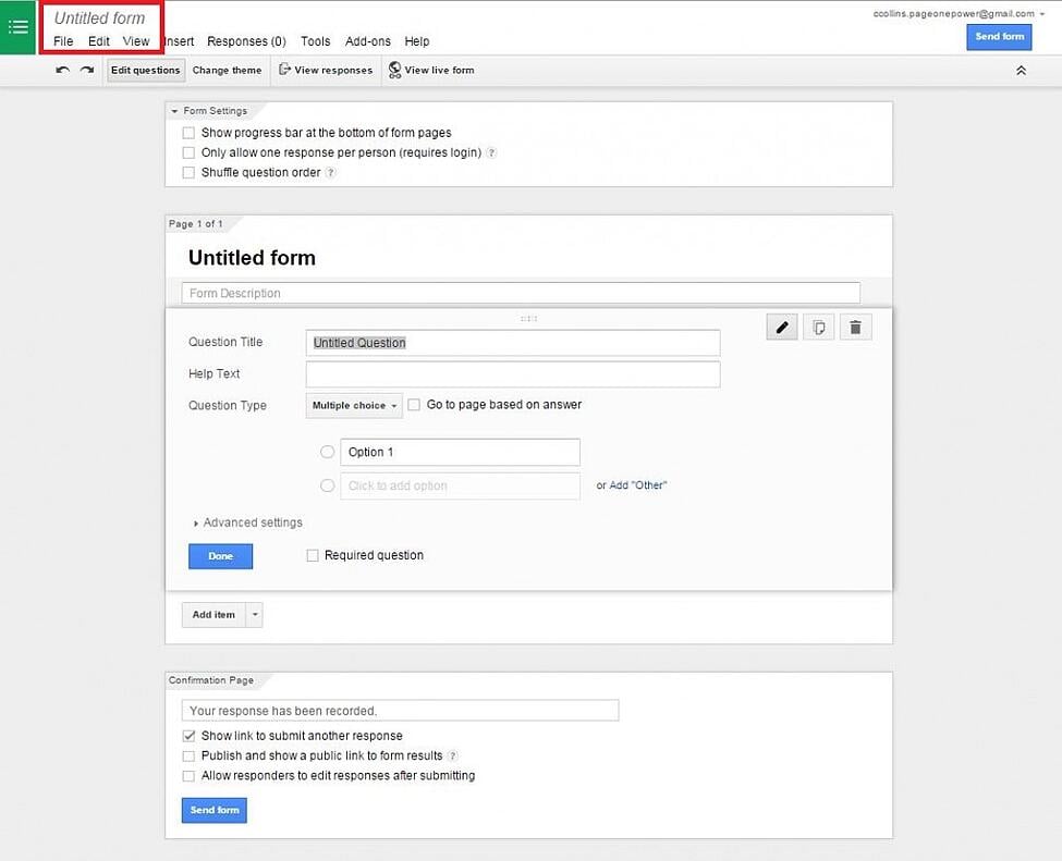 How To Create A Free Survey with Google Docs – Tutorial Tuesday