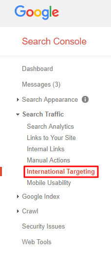 International Targeting Nav
